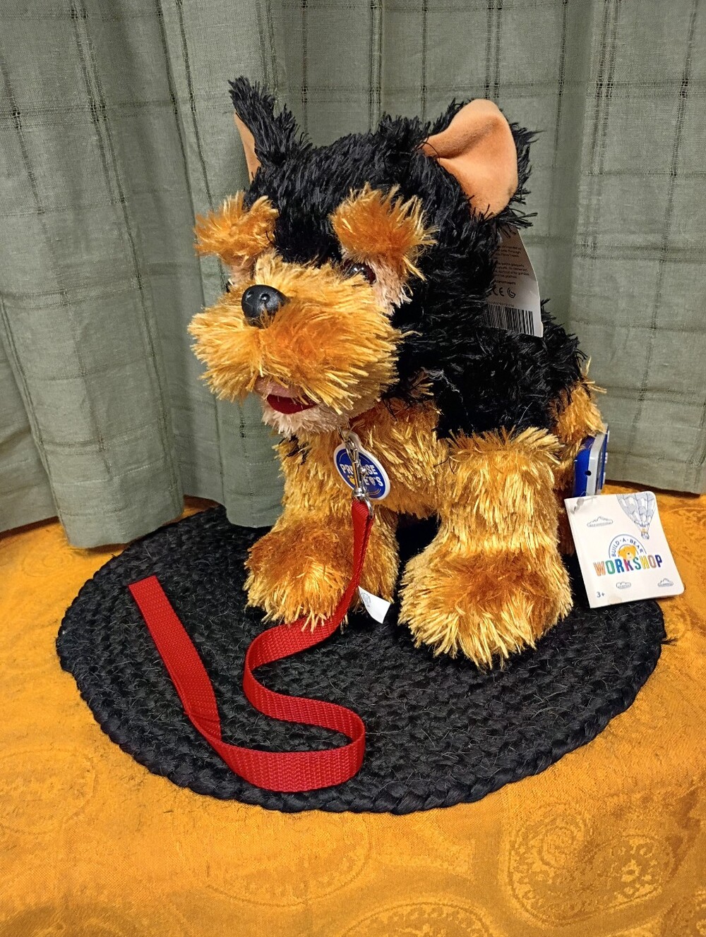 NWT Build A Bear Promise Pets Yorkshire Terrier W/Accessories Size 12"